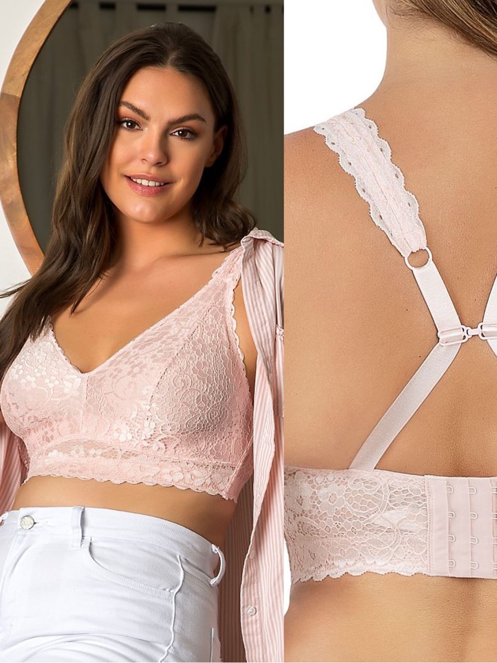 Parfait Adriana Lace Bralette with J Hook Bra